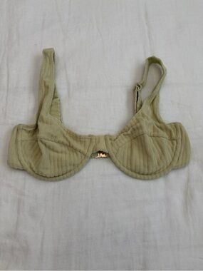 Sage Green Underwire Bikini Top